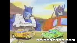 Transformers G1 Micromasters Patrols 1990 Commercial