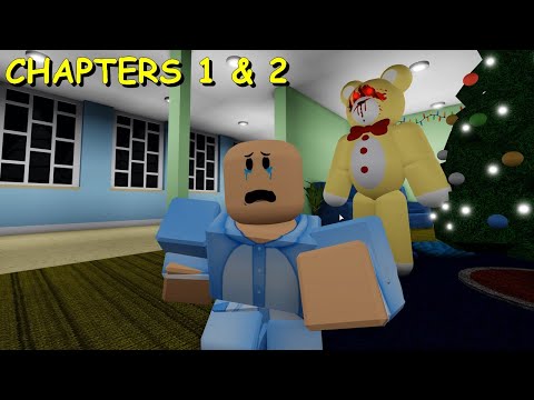 How to Escape Teddy [Alpha] CHAPTERS 1 & 2 + Secret Gift Badge - ROBLOX