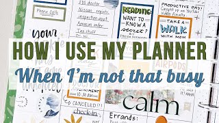 After the Pen Plan With Me - How to Fill Up Your Planner When You Aren't Busy - What to Write   2023