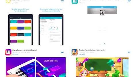 How do I download the Canvas Teacher app on an Apple Device