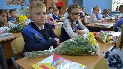 Влог/Первый раз в первый класс/Школа МБОУ СОШ № 4 г.Железнодорожный