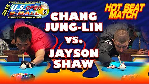 HOT SEAT MATCH: CHANG Jung-Lin vs Jayson SHAW: 2016 U.S. OPEN 9-BALL CHAMPIONSHIPS