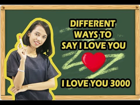 Video: Perbedaan Antara I Love You Dan Love You