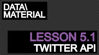 RTA842 - 5.1 - Twitter Streaming API