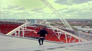 EE   4GEE Action Cam launch with James Kingston atop Wembley Stadium   Extended Cut
