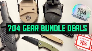704 Gear Bundle Deals - Free Knife