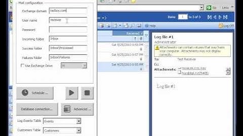 Exchange LogParser - Exchange configuration