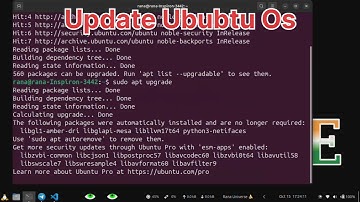 How to Update Ububtu os? update & upgrade ububtu desktop