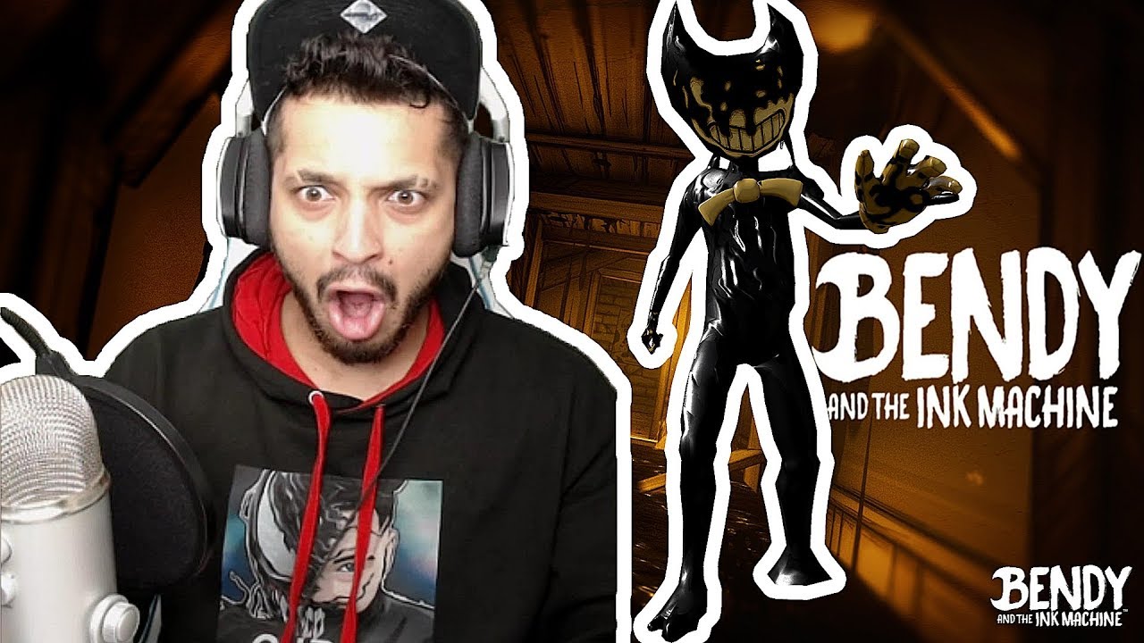 ⁣(CJPlay) BENDY MADE ME JUMP!! [Bendy and the Ink machine chapter 2]