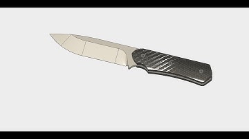 Draw This Knife - Fusion 360 CAD Draw Along - See Video Description