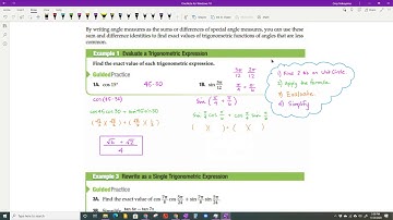 5 4a Sum and Difference Identities