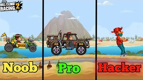 🏷 NOOB vs PRO vs HACKER 🏷 - Hill Climb Racing 2