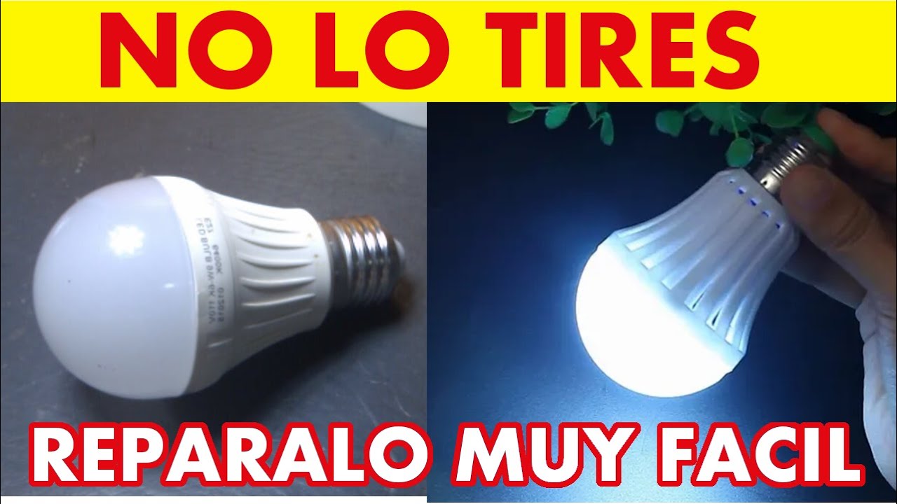 AmableLuz Foco Lampara recargable luz LED