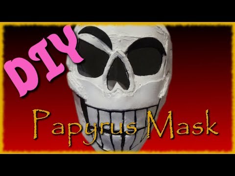 DIY Papyrus Mask