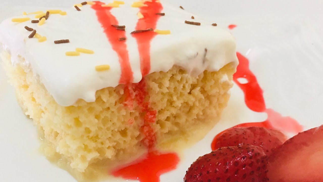 Tres Leches Cake / 3 Milk Cake Recipe / Festival recipe /Eid recipe YouTube