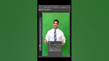 Remove green screen from photo in photoshop