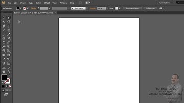 Part 2 Interface in Adobe Illustrator CS6  Urdu Tutorials by Irfan Bakaly