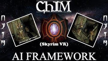 I Installed the CHIM AI mod in Skyrim VR, and immediately pissed off the NPCs