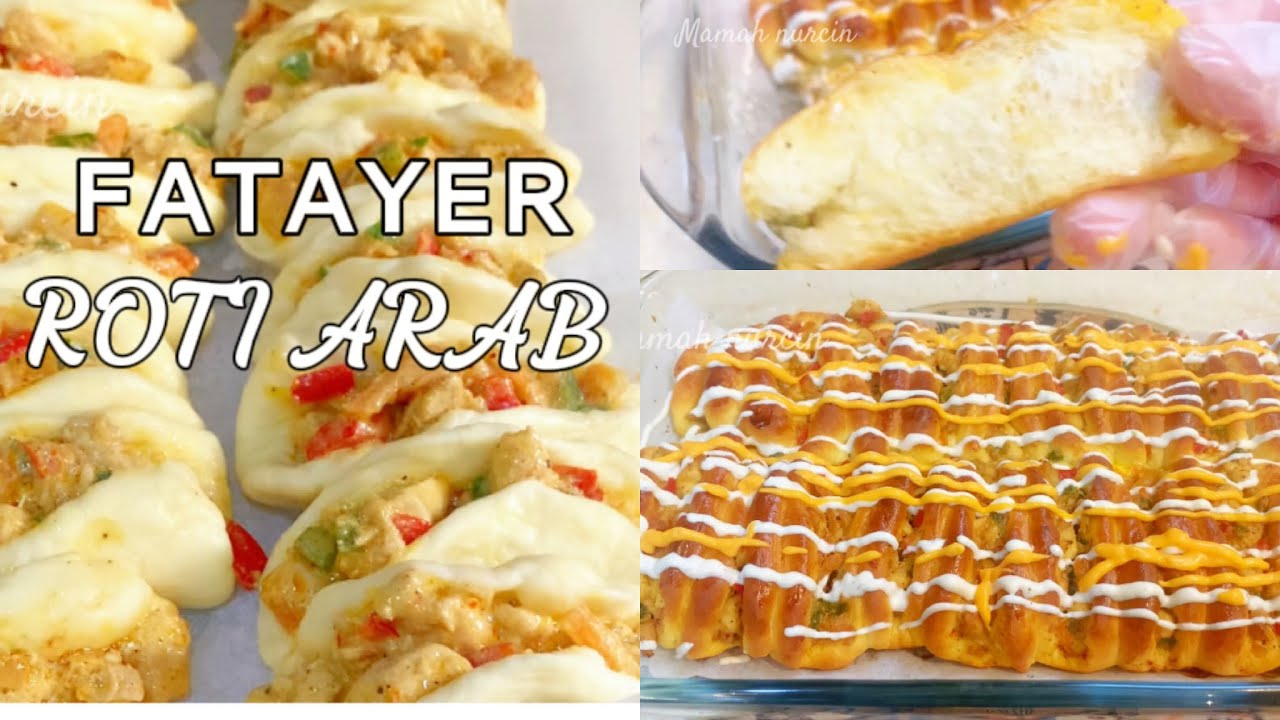 RESEP ROTI ARAB FATAYER ISI DAGING AYAM ‼️MENU TAKJIL DI BULAN PUASA