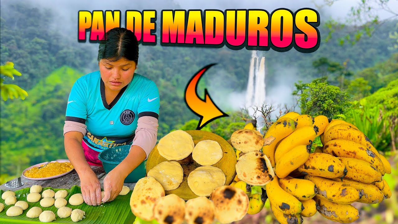 Deliciosos PANES SIN HORNO en el campo para toda mi familia - NATHALIA