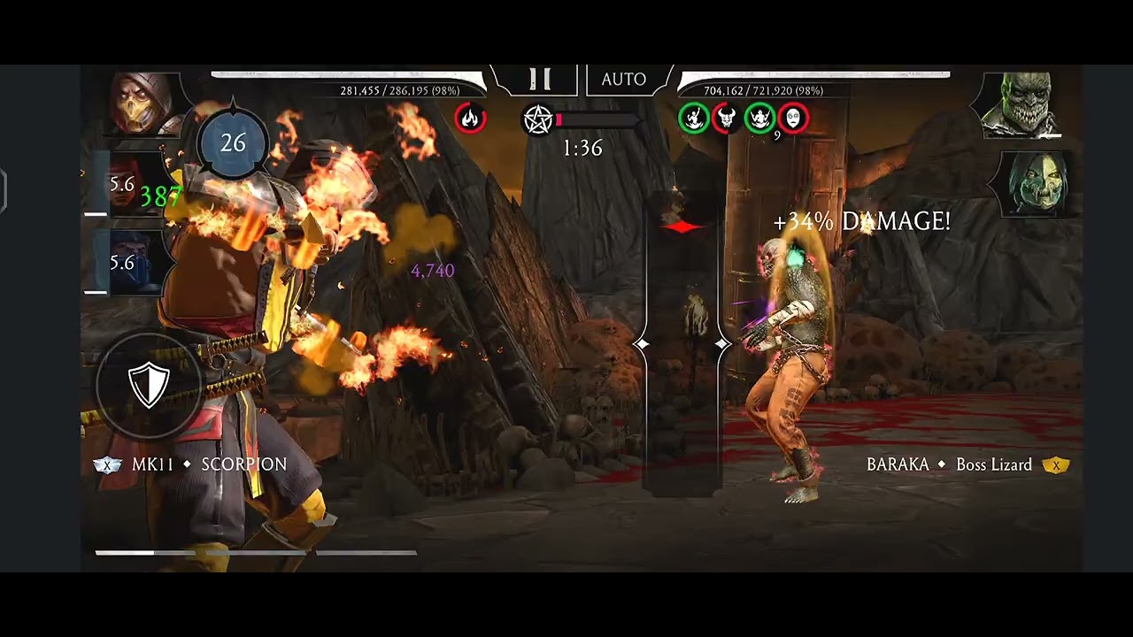 MK Mobile Fatal Hellspawn Tower Boss Battle 40 Gameplay+ Rewards 