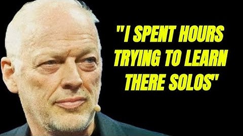 David Gilmour Reveals his Five Favourite Guitar  Album of All Time 