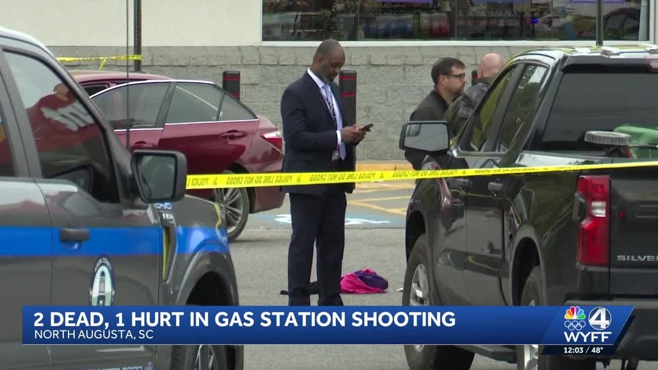 2 dead, 1 hurt in gas station shooting in North Augusta, South Carolina