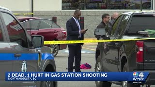 2 dead, 1 hurt in gas station shooting in North Augusta, South Carolina