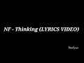 NF Thinking LYRICS VIDEO mp3