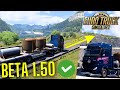 Mise a jour beta 150 euro truck simulator  laide au maintien de la voie est incroyable 