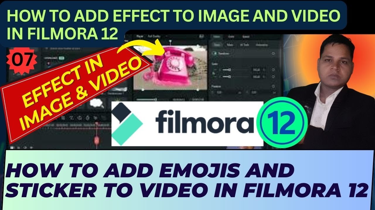 (107) How to Add Effect to Image and Video In Filmora 12💥How to add ...