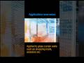 Transparent flex film glass wall led display #leddisplay #ledscreen #advertising #media #led #flex