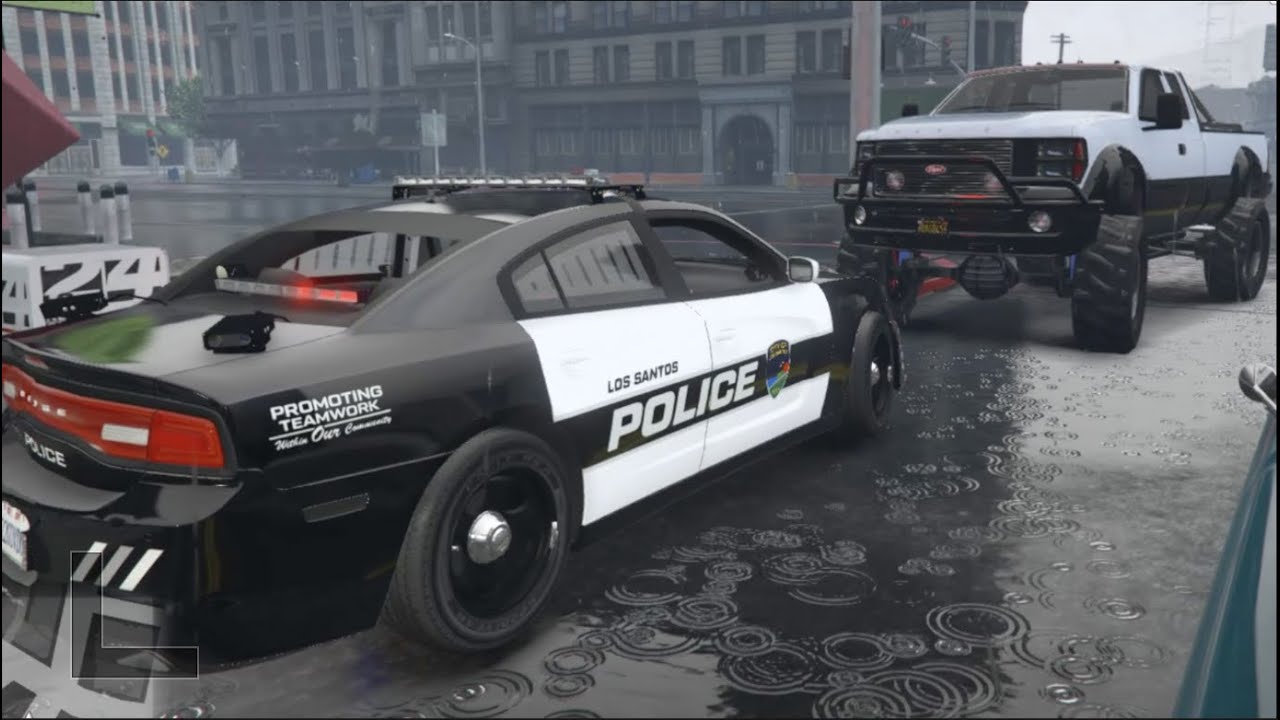 GTA 5 FiveM - RedlineRP w/Depzi Day 1 - Cops Have Issue With Our Trucks