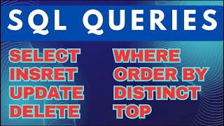 SQL Database Creation and Manipulation: Select, Insert, Update, Delete, Where, Order By