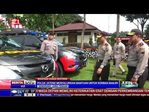 Ribuan Personel Polda Jateng Bantu Korban Banjir