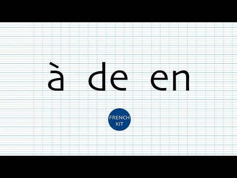 leçon#17 les prépositions à, de, en - ไวยากรณ์ฝรั่งเศส คำบุพบท