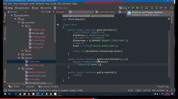 ThinkPHP5与小程序开发实战教程 9 13用户收货地址  面向对象的方式封装获取UID方法