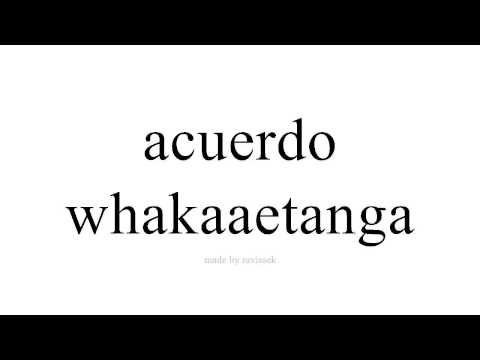 Ako Spanish   whakaaetanga