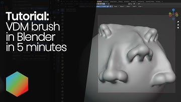 Tutorial: Make VDM brush in Blender in 5 minutes