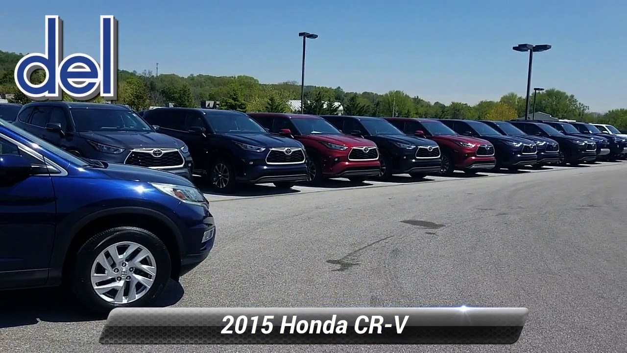 Used 2015 Honda CRV EX, Thorndale, PA 201610A YouTube