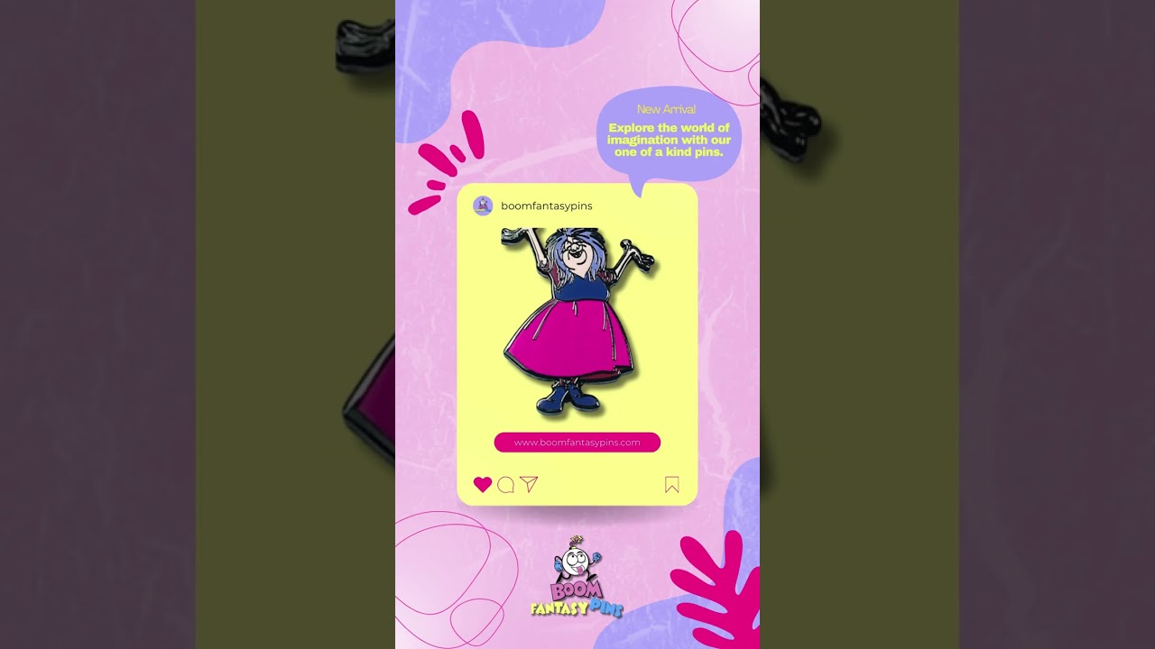 Magic and Mischief with Madam Mim Pin | BoomFantasyPins