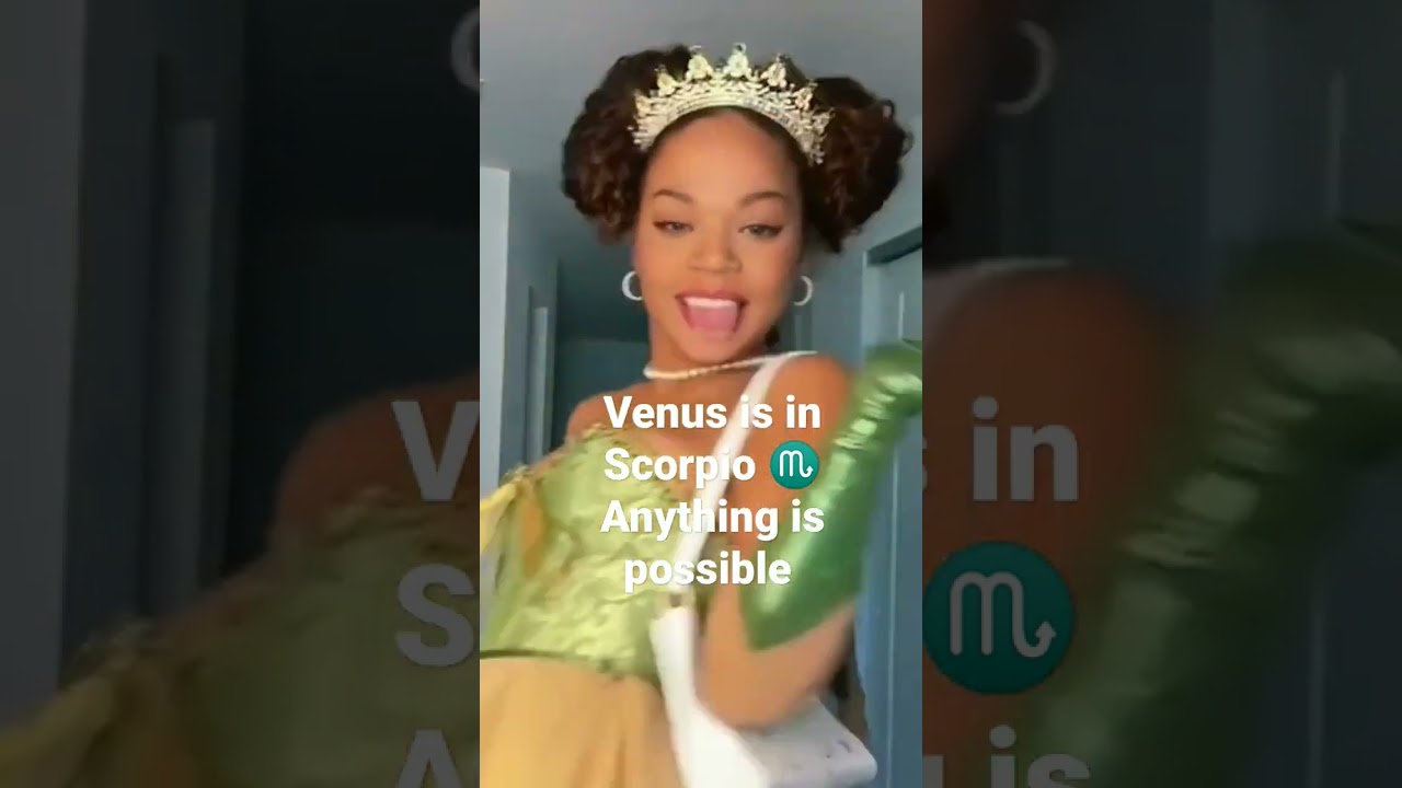 Venus in Scorpio  What kind of Princess are you    astrology  short  venus  venusinscorpio