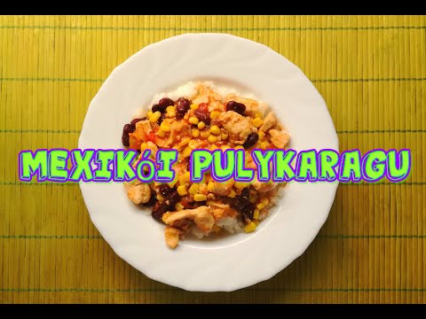 Videó: Mexikói étel - Anyajegy Poblano Pulykapörkölt