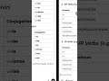 Español past tenses (1/6): Preterite imperfecto regular verb conjugation and example sentences