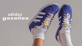 how to style: adidas gazelle sneakers 🦋💟👟