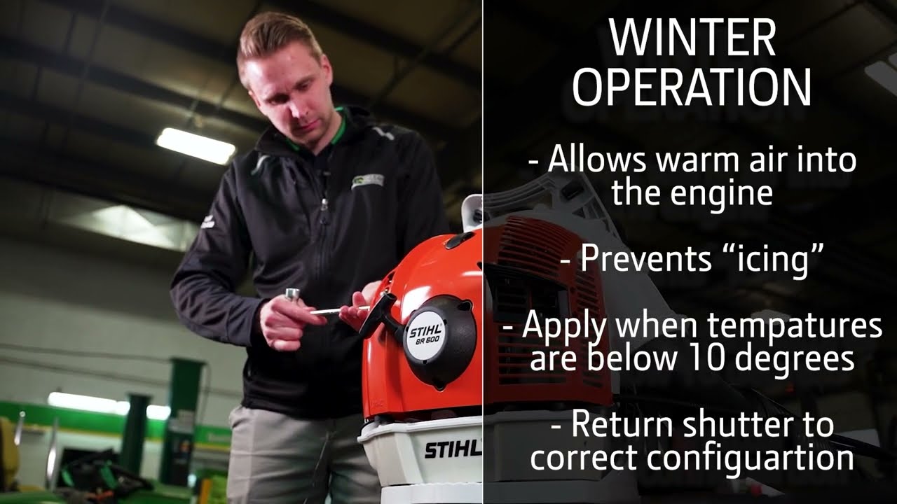 Switch Your Stihl Backpack Blower to Winter Mode