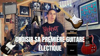 Choisir sa première guitare électrique (et son ampli)