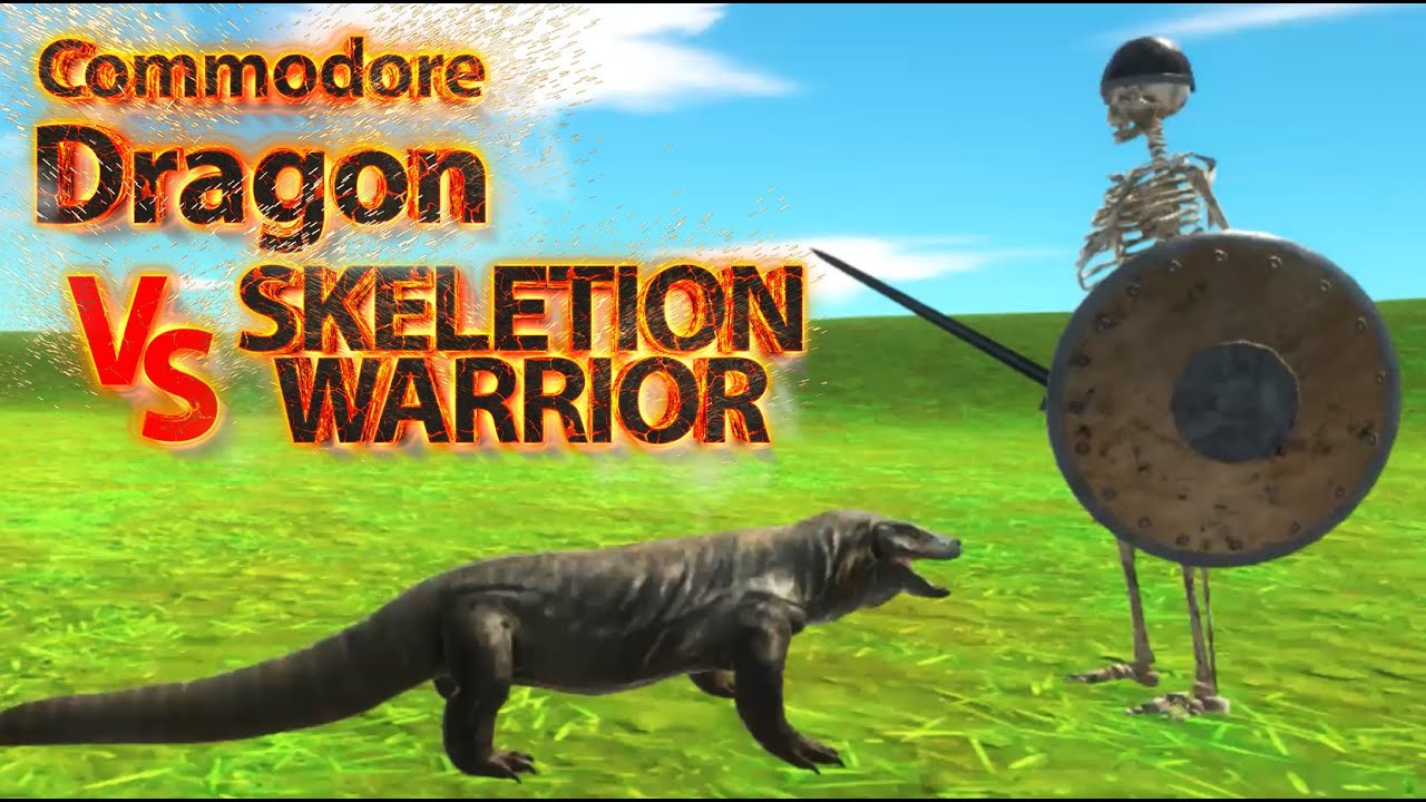 Commodore Dragon VS SKELETION WARRIOR ! Battle ! ARBS - YouTube