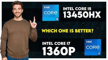 Intel Core i5 13450HX vs Intel Core i7 1360P Comparison