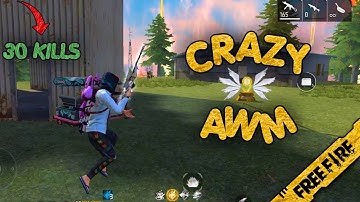 [B2K Fan] AWM KING: DONT BLINK | CRAZIEST SINGLE AWM GAMEPLAY EVER ! 30 KILLS